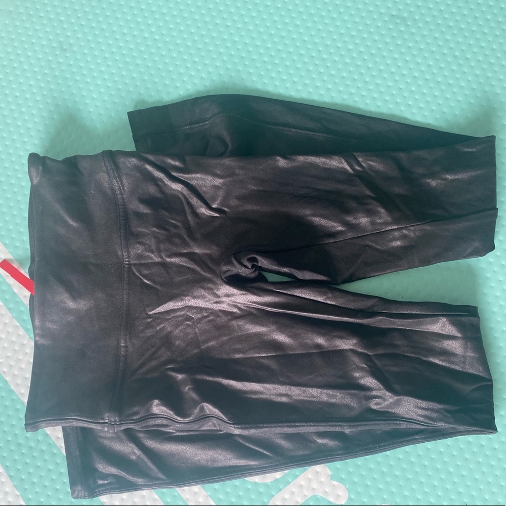 Spanx Leather Leggings